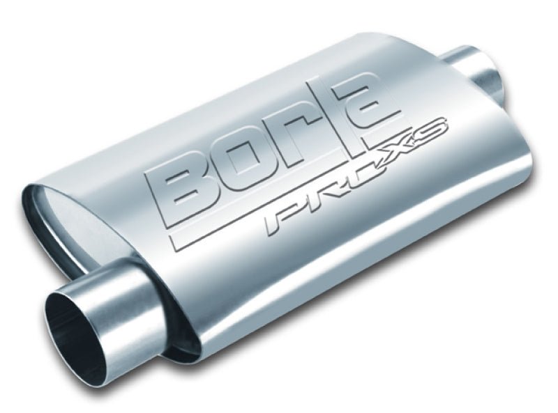 Borla 2.5in Inlet/Outlet Center/Offset Oval ProXS Muffler - Eastern Shore Retros