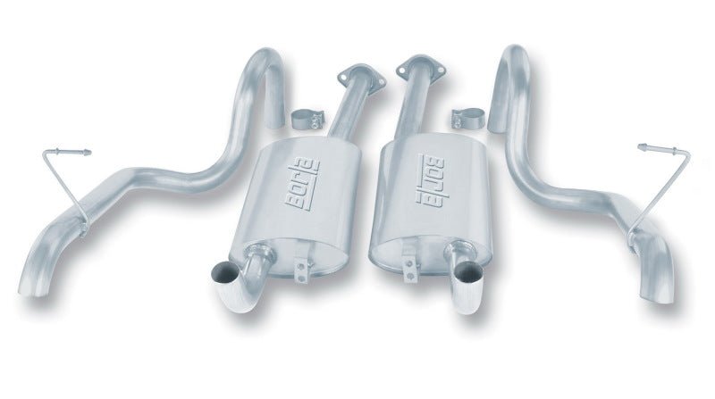 Borla 87-93 Ford Mustang GT 5.0L 8cyl SS Catback Exhaust - Eastern Shore Retros