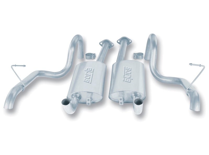 Borla 87-93 Ford Mustang GT 5.0L 8cyl SS Catback Exhaust - Eastern Shore Retros