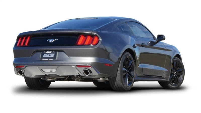Borla S Type Rear Section 15-17 Ford Mustang 2.3L EcoBoost MT/AT 2.25in pipe 4in tip - Eastern Shore Retros