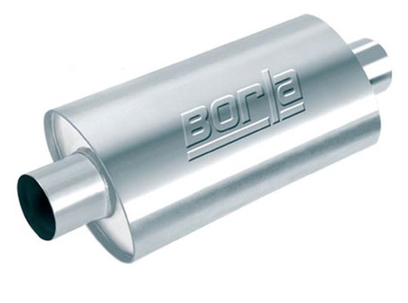 Borla XR-1 Multi-Core 3in Ctr-Ctr Oval 16in x 4.25in x 7.88in Rotary Engine Equipped Racing Muffler - Eastern Shore Retros