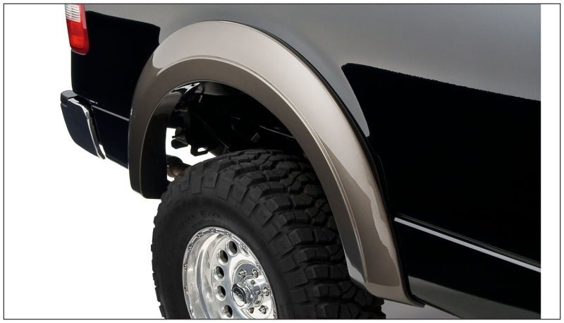 Bushwacker 04-08 Ford F-150 Styleside Extend-A-Fender Style Flares 4pc 66.0/78.0/96.0in Bed - Black - Eastern Shore Retros