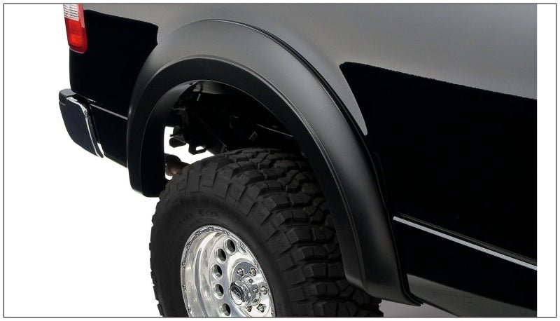 Bushwacker 04-08 Ford F-150 Styleside Extend-A-Fender Style Flares 4pc 66.0/78.0/96.0in Bed - Black - Eastern Shore Retros