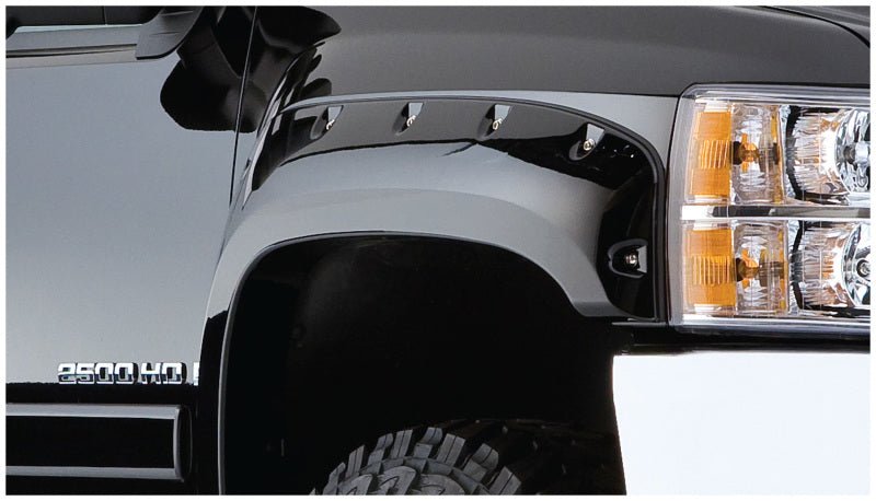 Bushwacker 78-79 Ford Bronco Cutout Style Flares 2pc - Black - Eastern Shore Retros