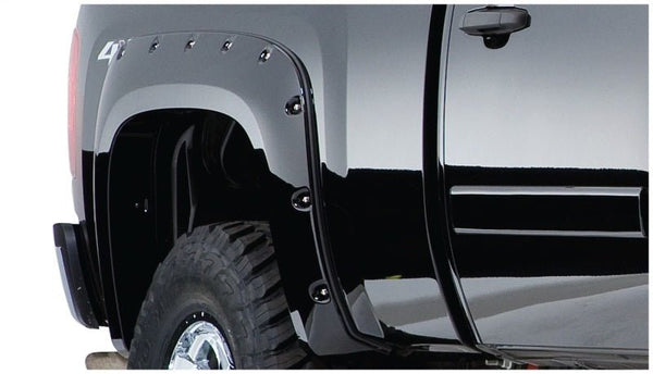 Bushwacker 84-90 Ford Bronco II Cutout Style Flares 2pc - Black - Eastern Shore Retros