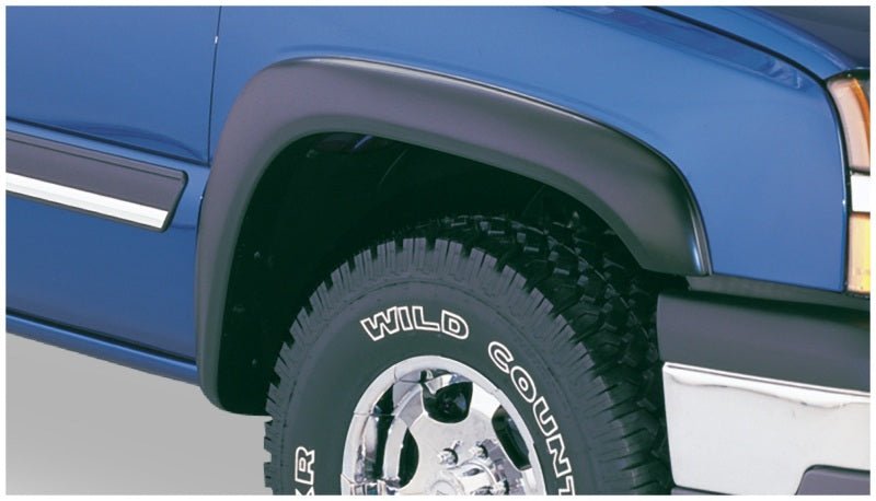 Bushwacker 94-03 Chevy S10 Extend-A-Fender Style Flares 2pc Excludes ZR2 Flare Package - Black - Eastern Shore Retros