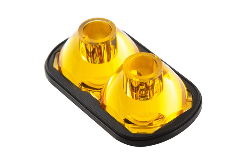 C2 LED Pod Replacement Lenses (Yellow) - Eastern Shore Retros
