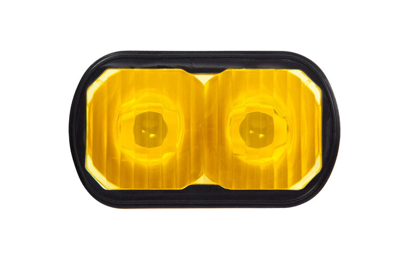 C2 LED Pod Replacement Lenses (Yellow) - Eastern Shore Retros