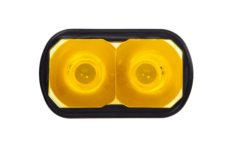 C2 LED Pod Replacement Lenses (Yellow) - Eastern Shore Retros