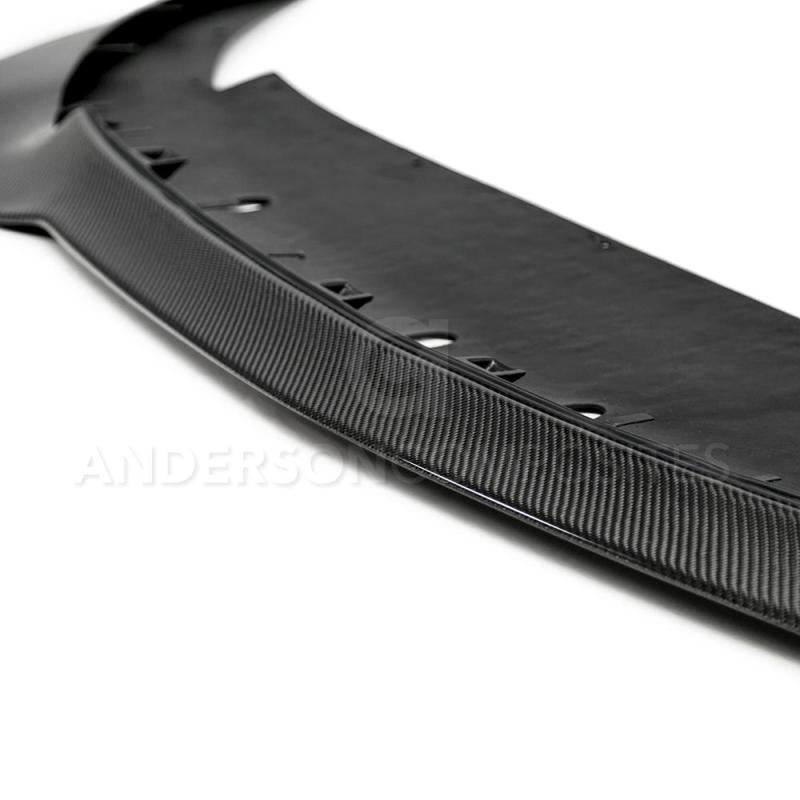 Anderson Composites 2015-2018 Ford Mustang Shelby GT350R Carbon Fiber Front Splitter (1 PC)