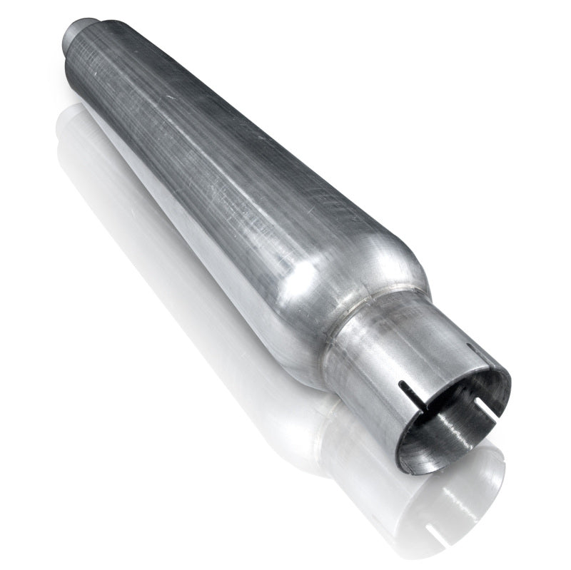 Stainless Works 3in SMOOTH TUBE MUFFLER (MILL FINISH)