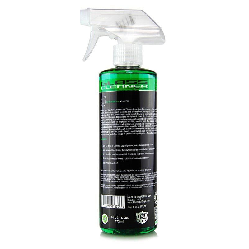 Chemical Guys Signature Series Glass Cleaner (Ammonia Free) -16oz - Eastern Shore Retros
