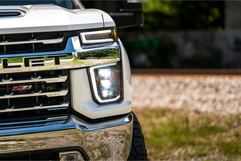 CHEVROLET SILVERADO HD (20+): XB LED HEADLIGHTS (PRE ORDER) - Eastern Shore Retros