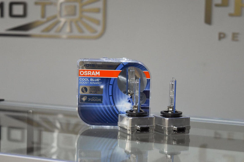 Osram D1S Cool Blue Boost HID Xenon Headlight Bulbs 66140CBB Up to 7000K  2-Pack
