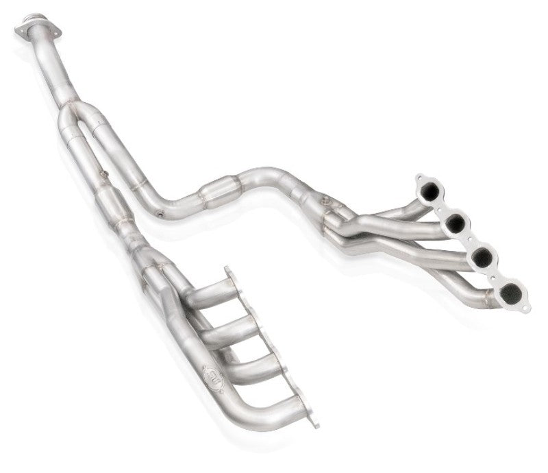 Stainless Works 2020-21 Silverado HD 6.6L 1-7/8in Long Tube Header Kit Factory Connect