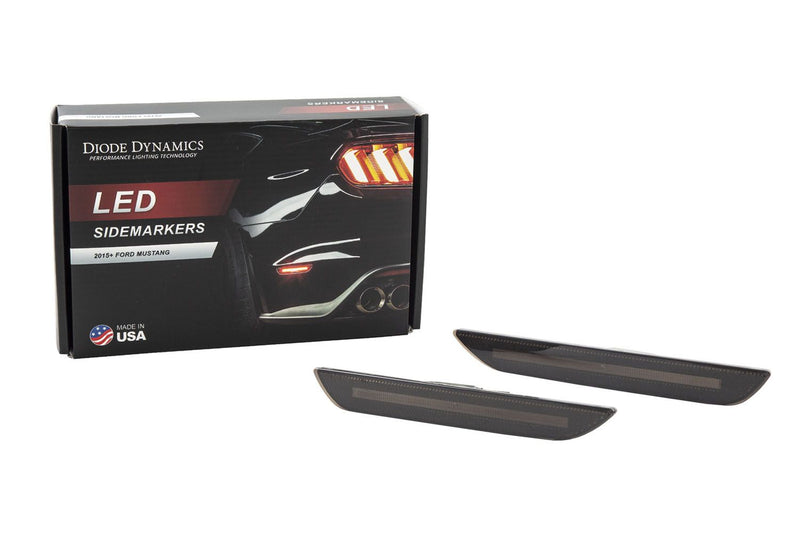 LED Sidemarkers for 2015-2023 Ford Mustang (pair)