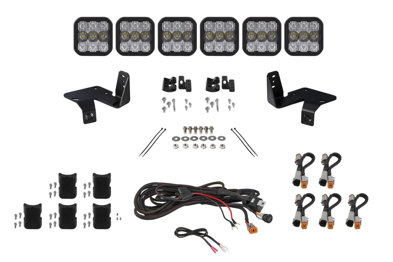 SS5 Grille CrossLink Lightbar Kit for 2020-2022 Ford Super Duty