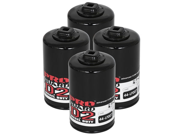 aFe Pro GUARD D2 Oil Filter 97-08 Ford Trucks V6 4.2L / V8 4.6L (4 Pack)