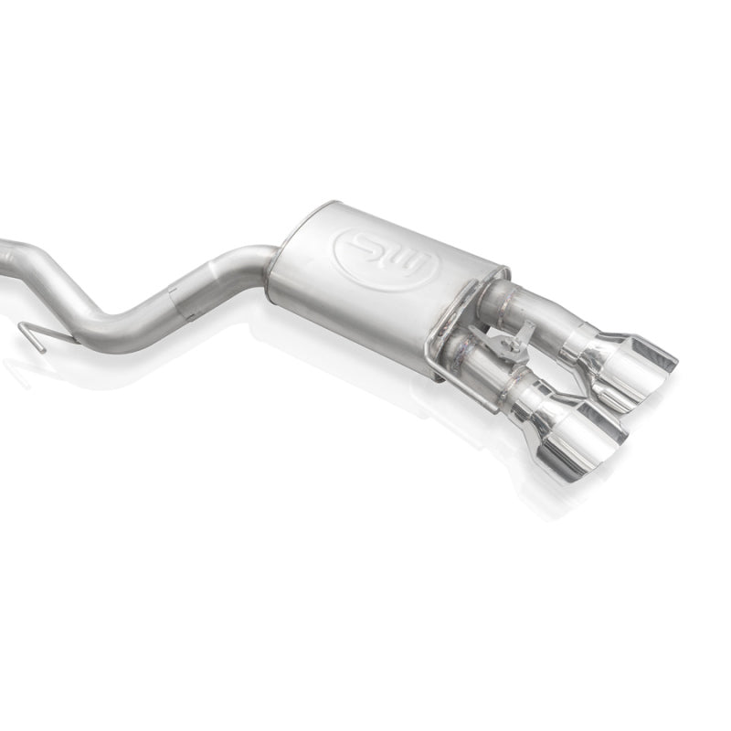 Stainless Works 2020 Ford GT500 Redline Catback H-Pipe Exhaust Factory Connect - Polished Tips