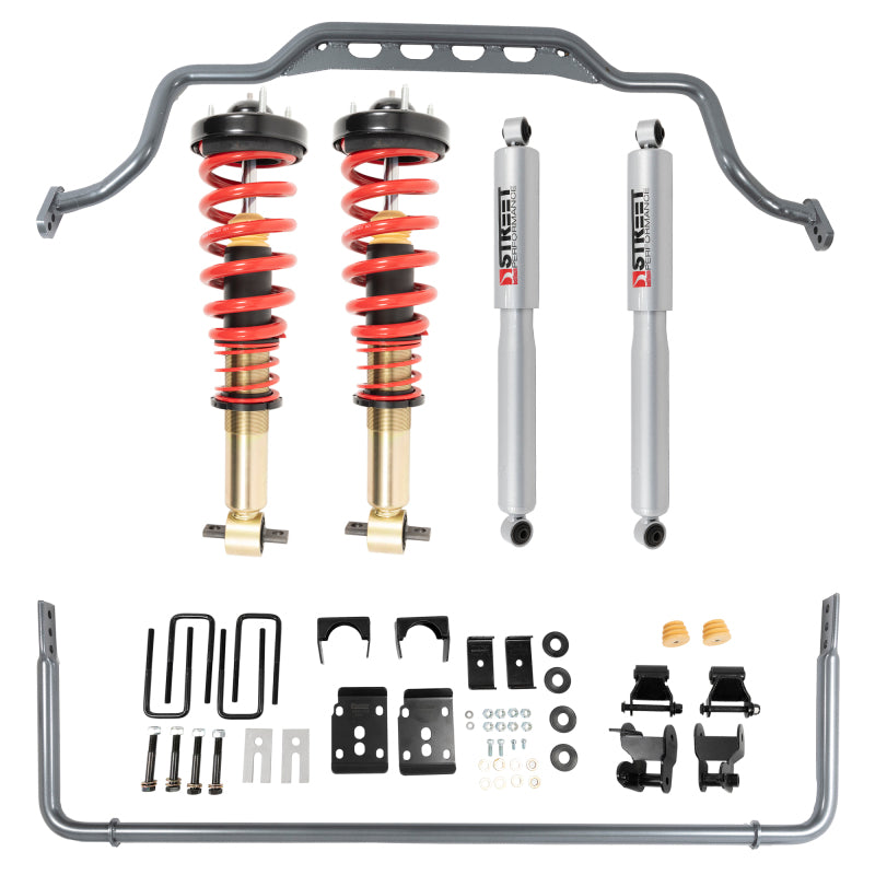 Belltech 21+ Ford F-150 2WD Performance Handling Kit (1-3.5in Front/4.5in Rear Drop )