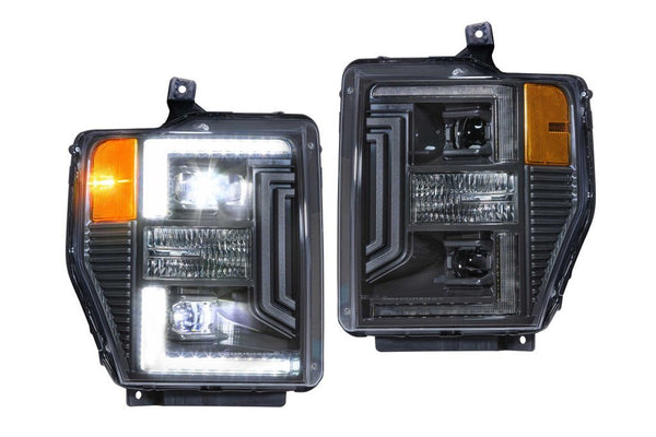 FORD SUPER DUTY (08-10): XB HYBRID LED HEADLIGHTS - Eastern Shore Retros