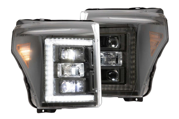 FORD SUPER DUTY (11-16): XB HYBRID LED HEADLIGHTS - Eastern Shore Retros