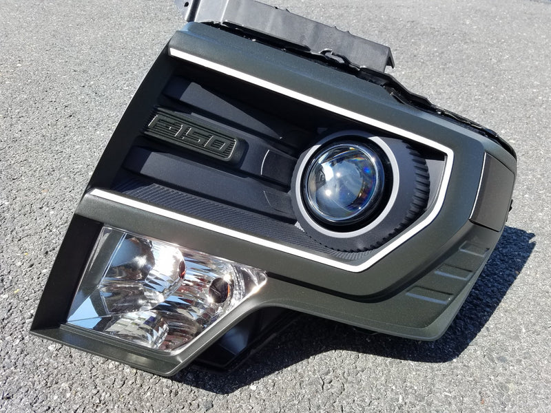 OEM HID Sent In Retrofit Options without Projector Upgrade (2009-2014 F150) - Eastern Shore Retros