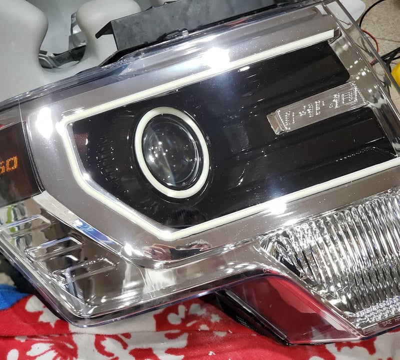 OEM HID Sent In Retrofit Options without Projector Upgrade (2009-2014 F150) - Eastern Shore Retros