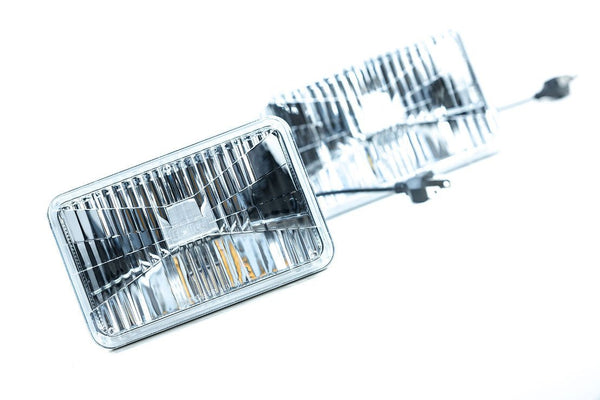 SEALED BEAM: HOLLEY RETROBRIGHT LED HEADLIGHTS (4X6") - Eastern Shore Retros