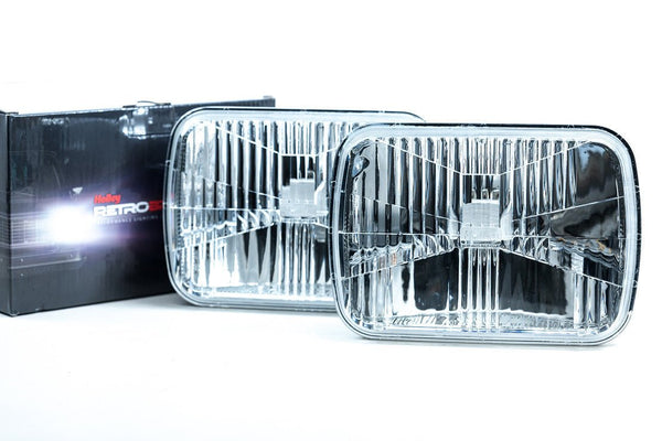 SEALED BEAM: HOLLEY RETROBRIGHT LED HEADLIGHTS (5X7") - Eastern Shore Retros