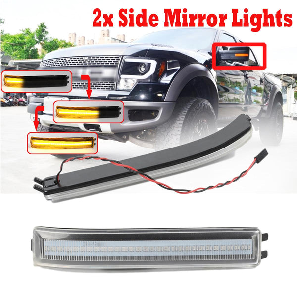 Side Mirror Indicator Blinker Light (Front) For Ford F150 and Raptor 2009-2014 - Eastern Shore Retros
