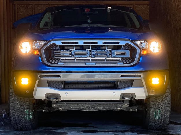 SS3 LED Fog Light Kit for 2019-2022 Ford Ranger - Eastern Shore Retros