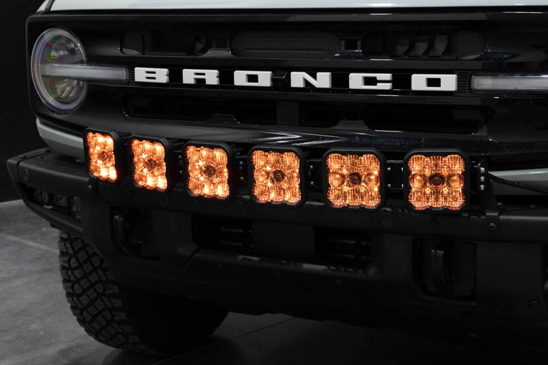 SS5 Grille CrossLink Lightbar Kit for 2021-2022 Ford Bronco (w/ Steel Bumper) - Eastern Shore Retros