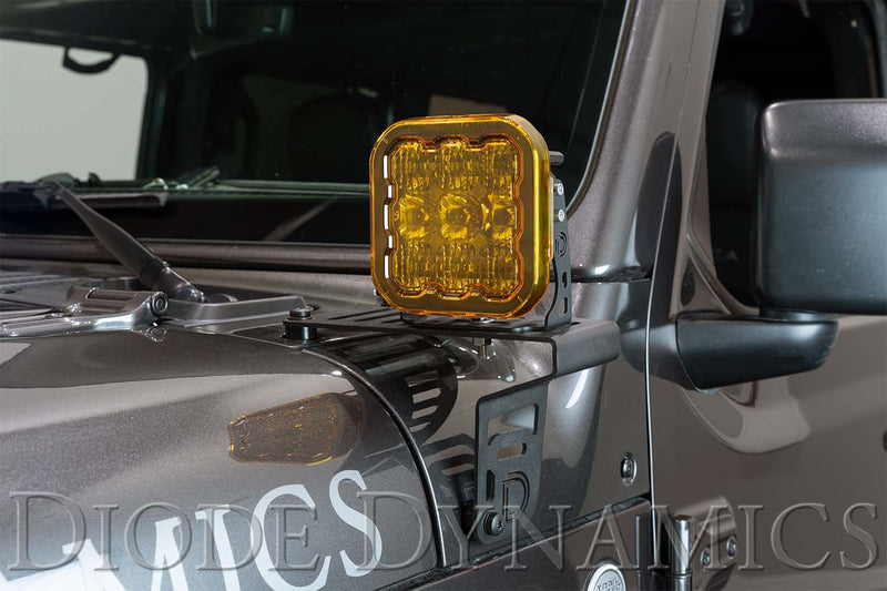 SS5 LED Pod Cover Yellow, Clear, Smoked - Eastern Shore Retros