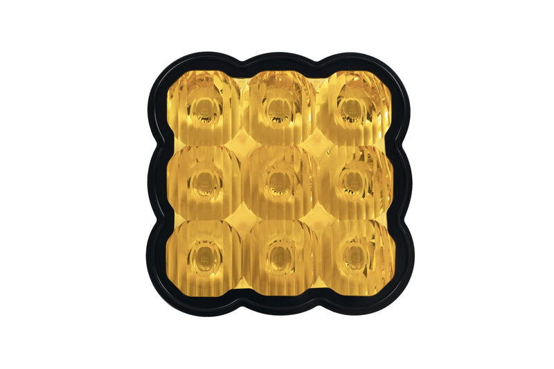 SS5 LED Pod Replacement Lenses (Yellow) - Eastern Shore Retros