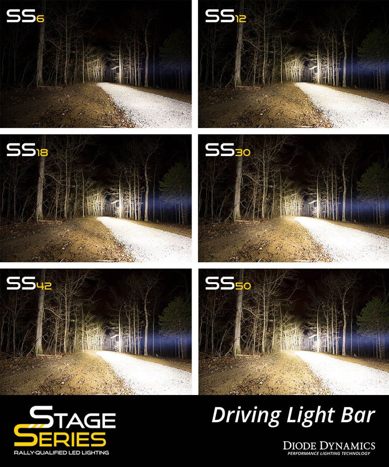 Stage Series 12" SAE/DOT Light Bar - Eastern Shore Retros