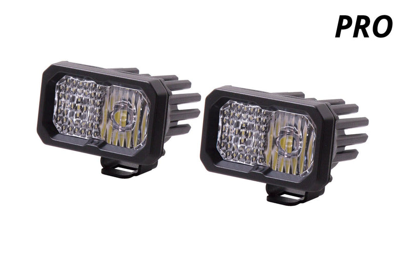 Stage Series 2" LED Ditch Light Kit for 2016-2020 Toyota Tacoma - Eastern Shore Retros