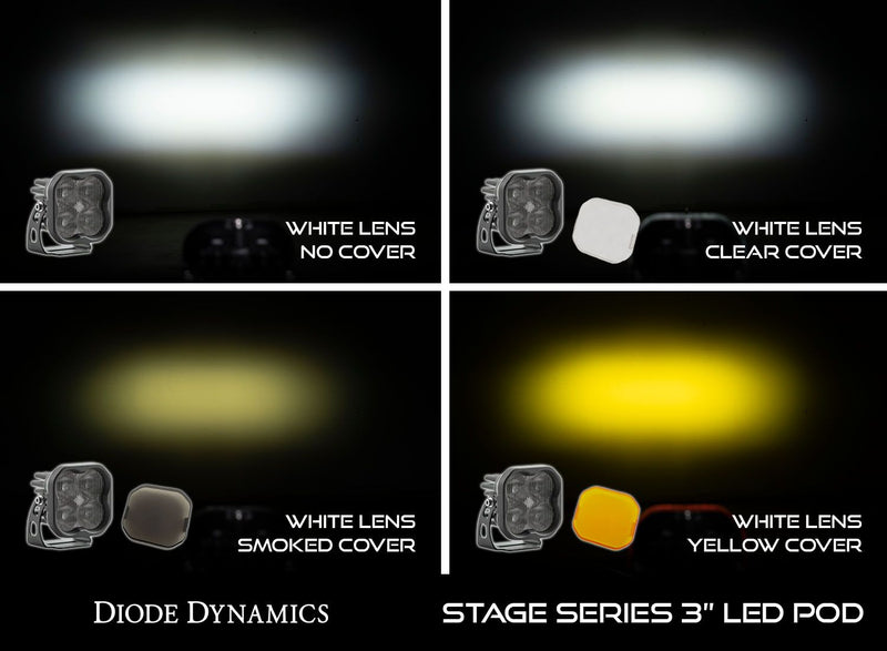 Stage Series 2in LED Pod Covers (One) - Eastern Shore Retros