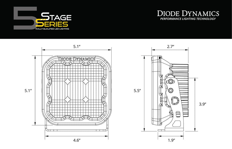 Stage Series Backlit Ditch Light Kit for 2010-2023 Toyota 4Runner - Eastern Shore Retros