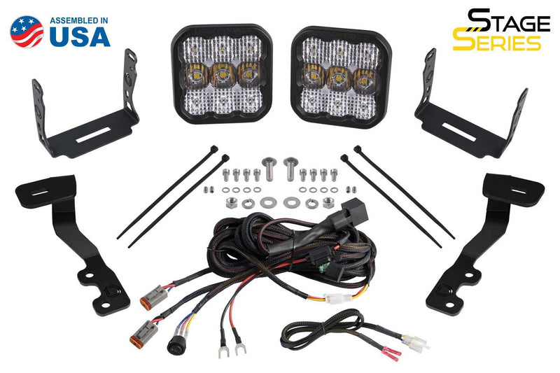 Stage Series Backlit Ditch Light Kit for 2022 Toyota Tundra - Eastern Shore Retros
