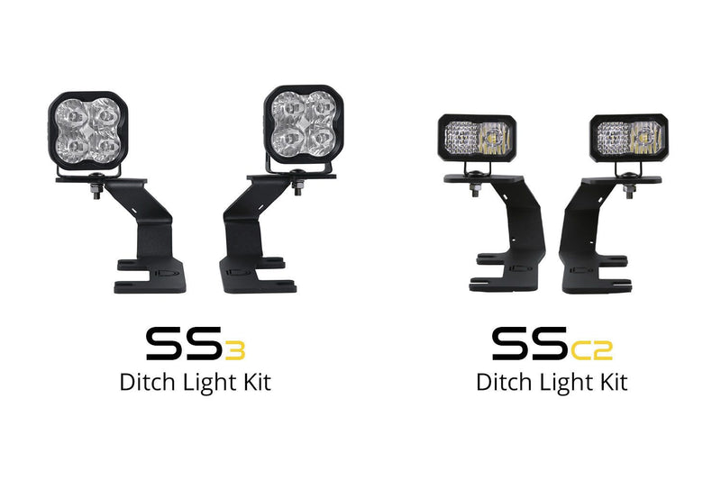 Stage Series LED Ditch Light Kit for 2015-2019 Chevrolet Silverado 1500 - Eastern Shore Retros