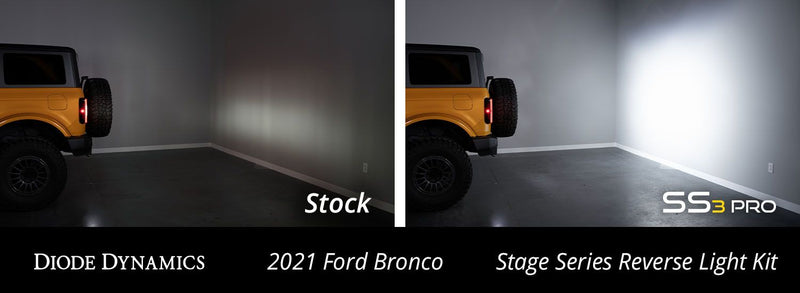 Stage Series Reverse Light Kit for 2021-2022 Ford Bronco - Eastern Shore Retros