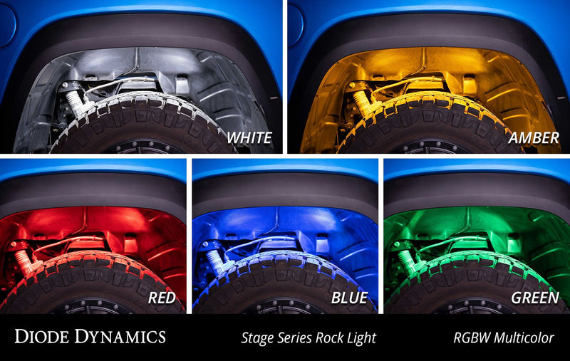 Stage Series RGBW LED Rock Lights - Eastern Shore Retros